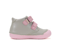 D.D.Step kislány első lépés cipő 20-25 Dove Grey szívvel
