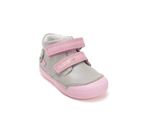 D.D.Step kislány első lépés cipő 20-25 Dove Grey szívvel