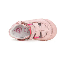 D.D.Step pantofi fete Primii pasi decupati 20-25 Pink