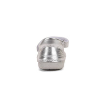 D.D.Step pantofi fete Primii pasi decupati 20-25 Silver simplu