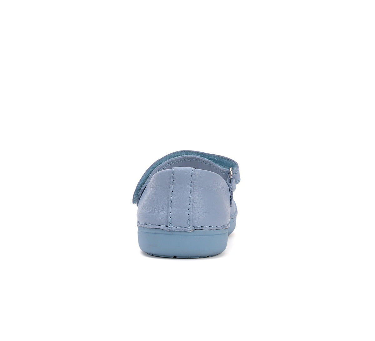 D.D.Step pantofi fete Primii pasi decupati 20-25 Sky Blue cu floricele