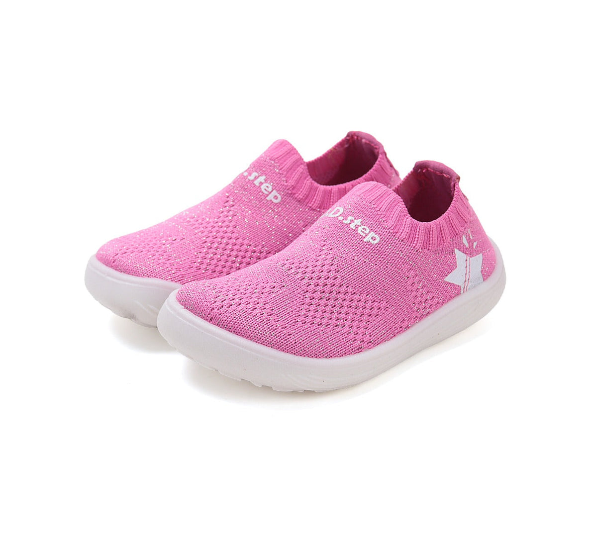 D.D.Step pantofi fete slip-on Barefoot 28-33 Dark Pink Imagine principală a produsului