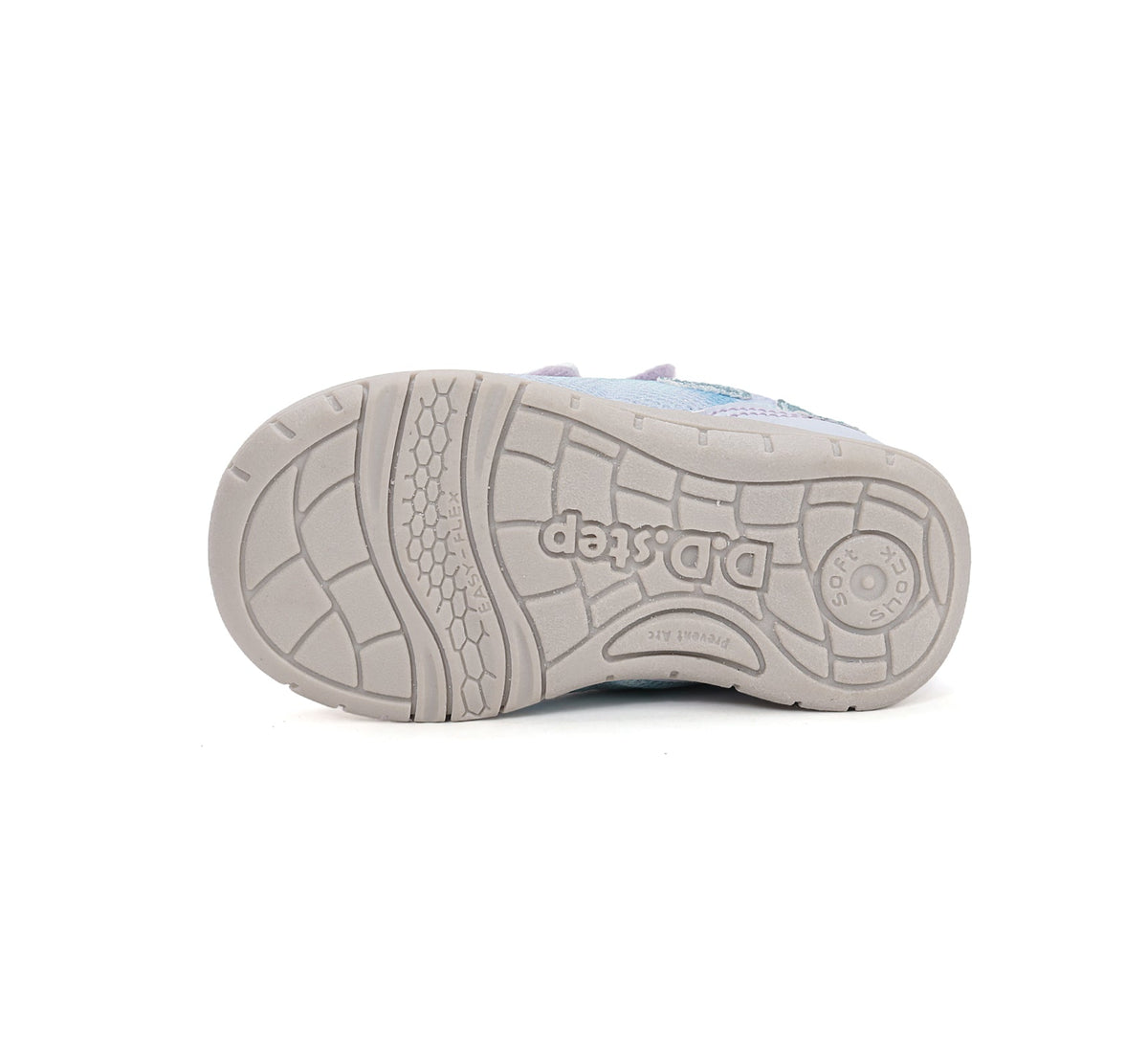 D.D.Step sportcipő lányka 20-31 Aero Blue szívecskés