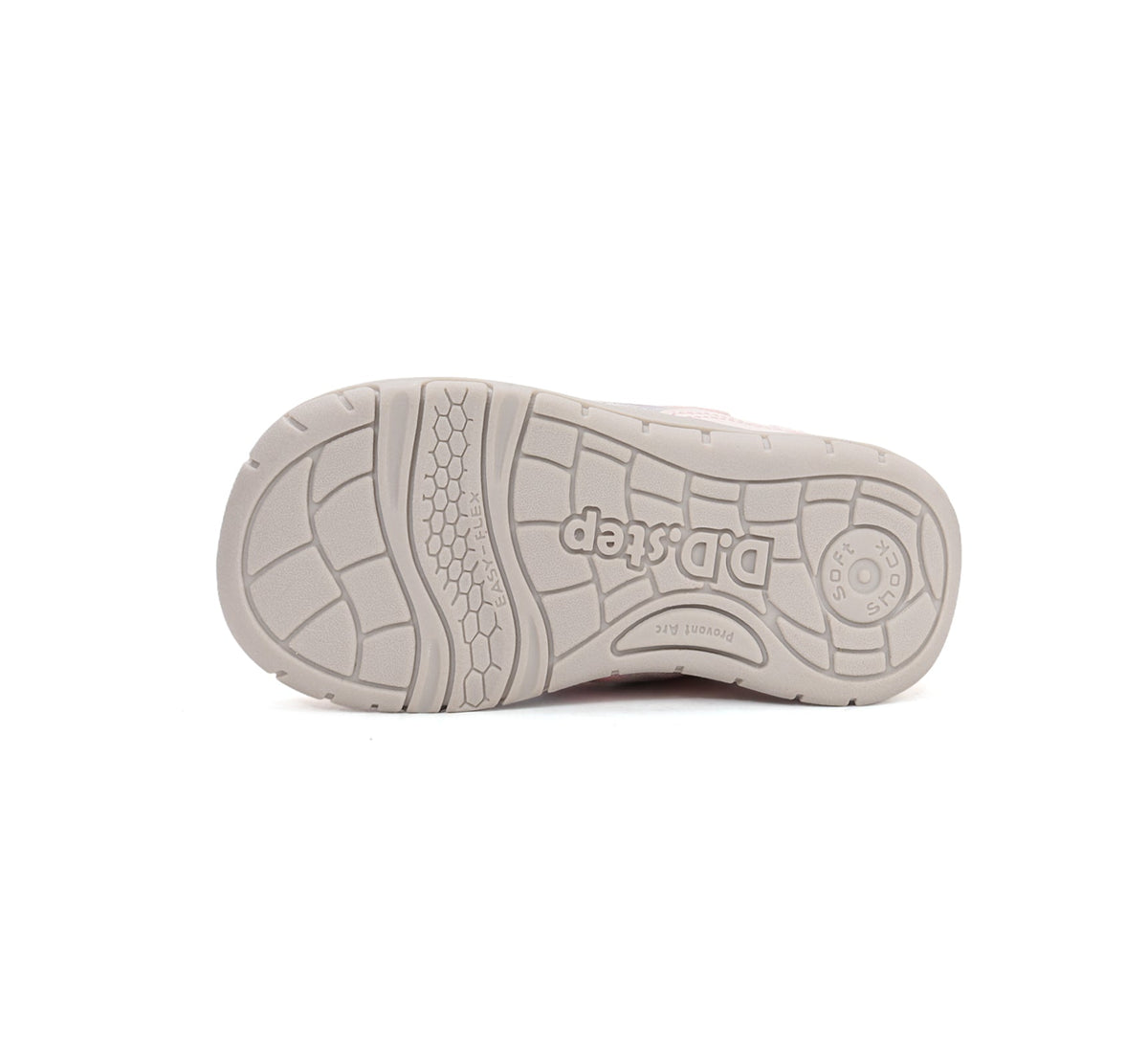 D.D.Step pantofi fete sport 20-31 Baby Pink cu inimioare
