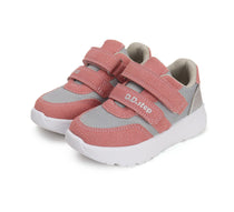 D.D.Step pantofi fete sport 20-25, Silver cu coral