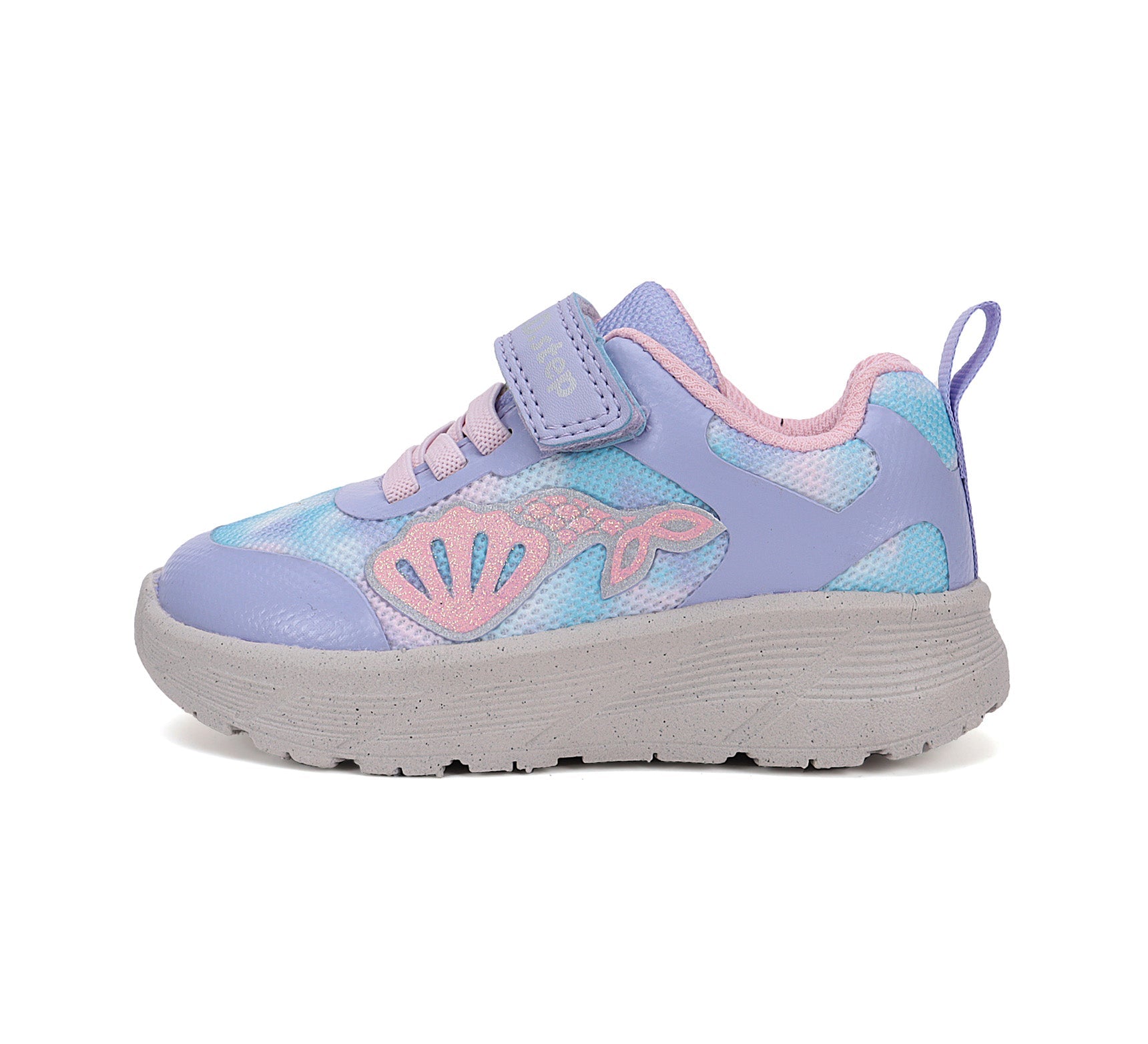 D.D.Step pantofi fete sport 22-27 Mauve cu peste Imagine secundară a produsului