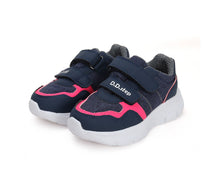 D.D.Step pantofi fete sport 24-29, Royal Blue cu pink
