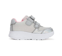 D.D.Step pantofi fete sport 26-31 Silver cu inimioare