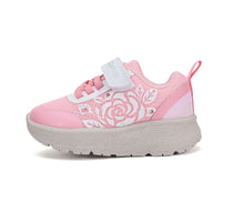 D.D.Step LED-es sportcipő lányoknak 22-27 Daisy Pink rózsával