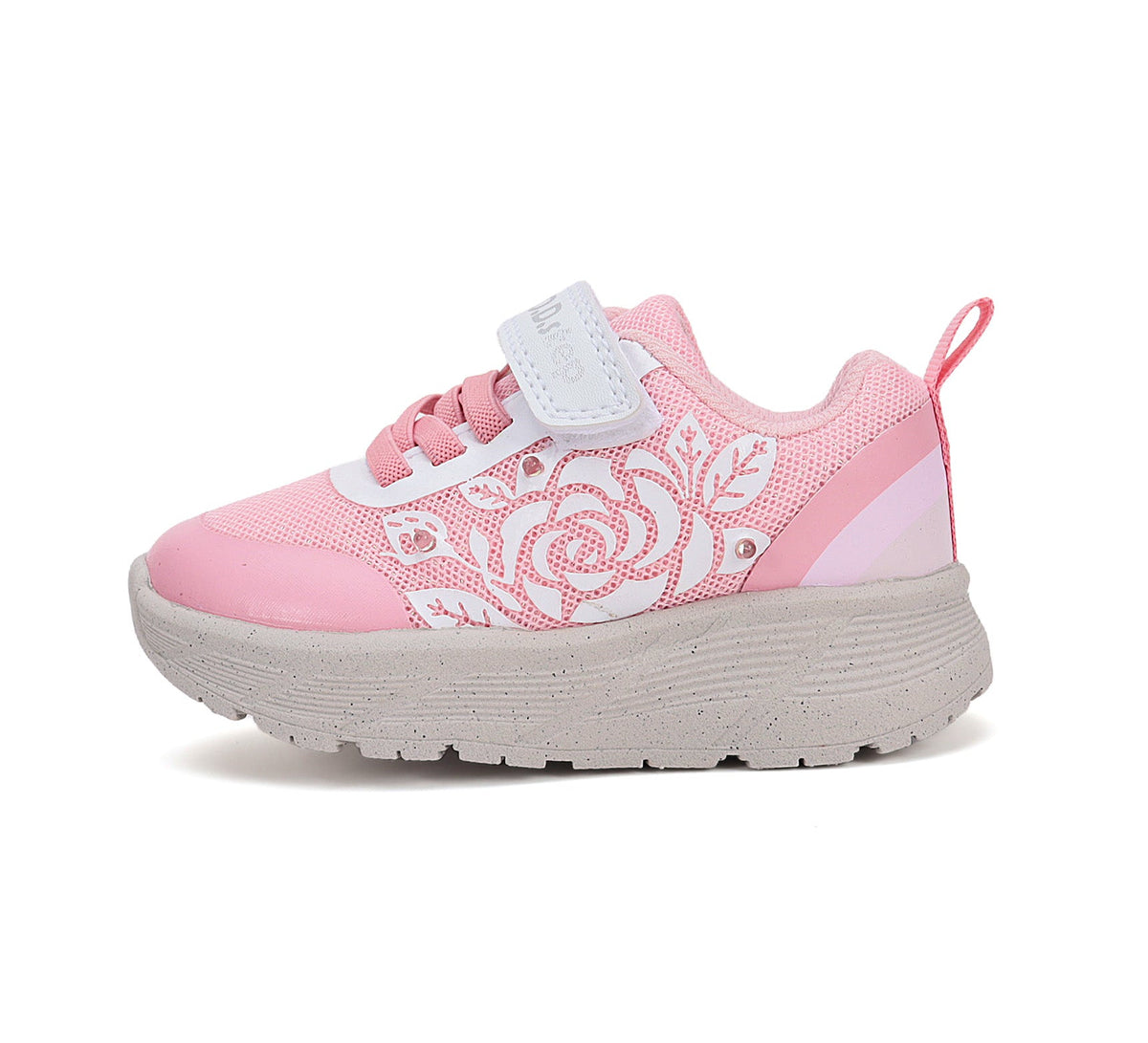 D.D.Step LED-es sportcipő lányoknak 22-27 Daisy Pink rózsával