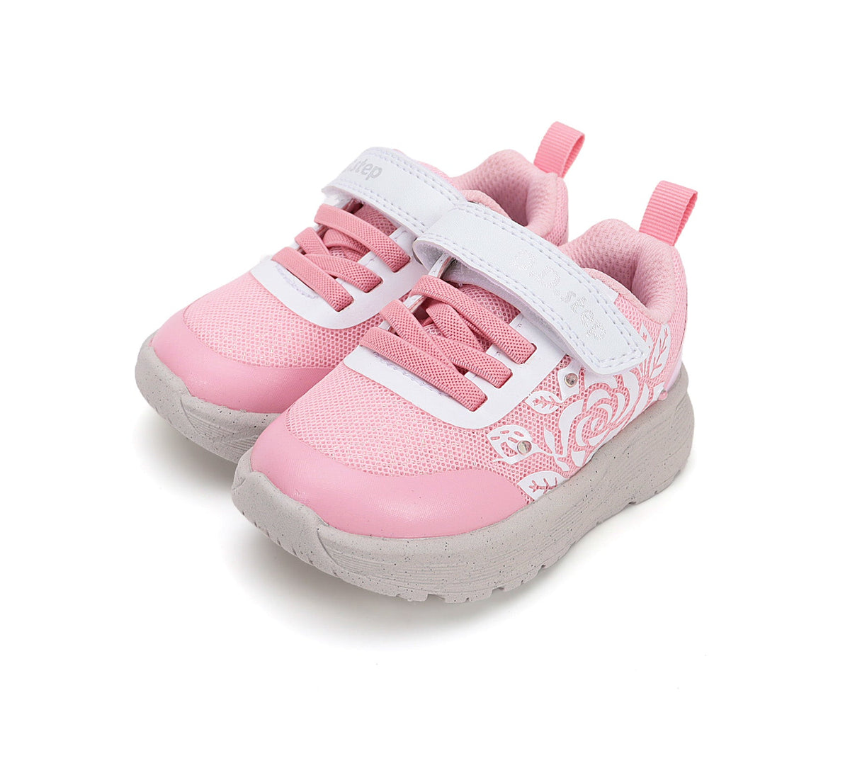 D.D.Step pantofi fete sport cu LED 22-27 Daisy Pink cu trandafir Imagine principală a produsului