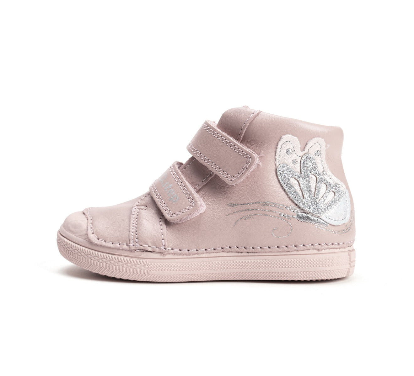 D.D.Step pantofi fetite 25-30 Baby Pink cu fluturas Imagine secundară a produsului