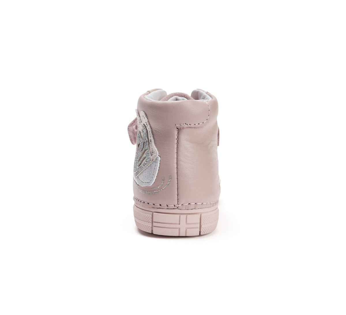 D.D.Step pantofi fetite 25-30 Baby Pink cu fluturas