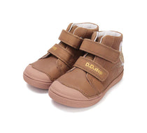 D.D.Step pantofi fetite 25-30 Chocolate cu fluturas