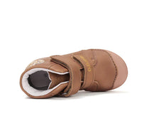 D.D.Step pantofi fetite 25-30 Chocolate cu fluturas