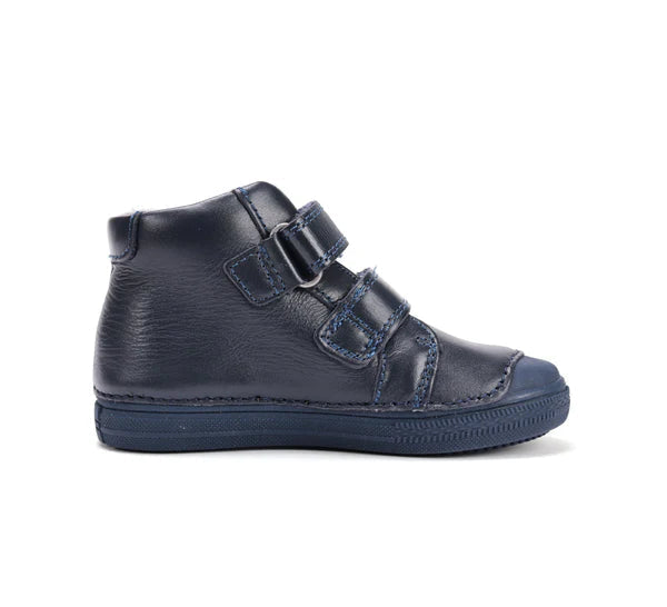 D.D.Step pantofi fetite 25-30 Royal Blue cu fluturas