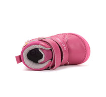 D.D.Step pantofi fetite captusiti 20-25 Dark Pink cu copac inflorit