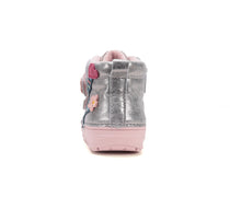 D.D.Step pantofi fetite captusiti 20-25 Grey cu copac inflorit