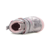 D.D.Step pantofi fetite captusiti 20-25 Grey cu copac inflorit