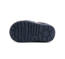 D.D.Step pantofi fetite captusiti 20-25 Royal Blue cu copac inflorit
