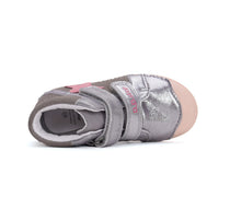 D.D.Step pantofi fetite cu scai 25-30 Grey cu stea