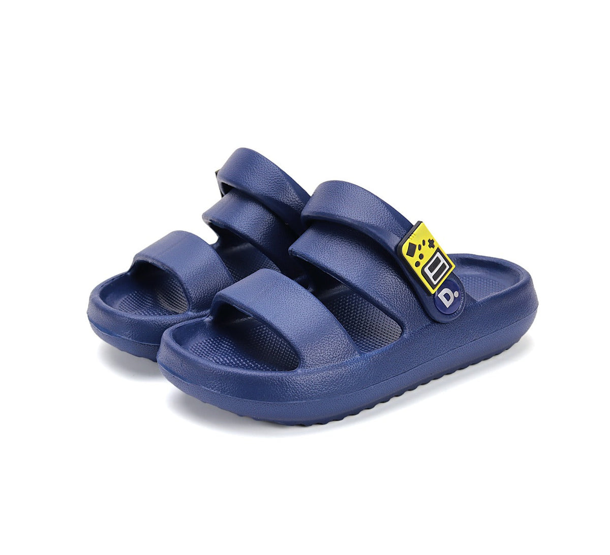D.D.Step papuci baieti deschisi din cauciuc 26-31 Royal Blue Imagine principală a produsului