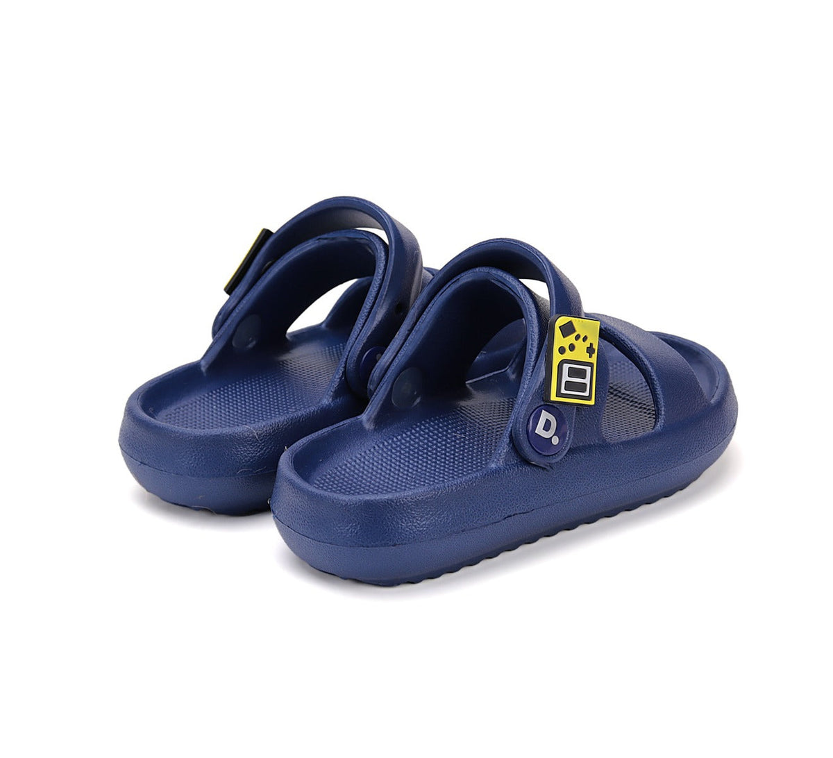 D.D.Step papuci baieti deschisi din cauciuc 26-31 Royal Blue