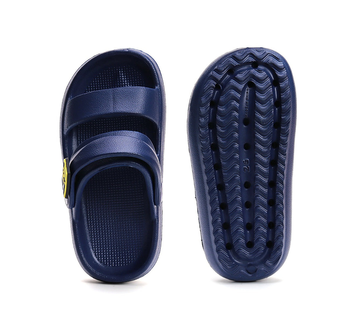 D.D.Step papuci baieti deschisi din cauciuc 26-31 Royal Blue