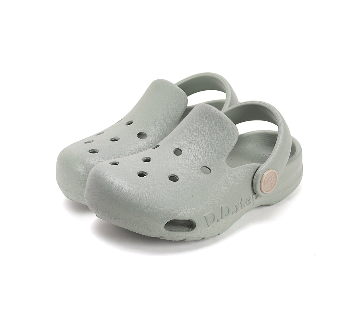 D.D.Step papuci baieti din cauciuc tip sabot 22-33 Water Lily Green