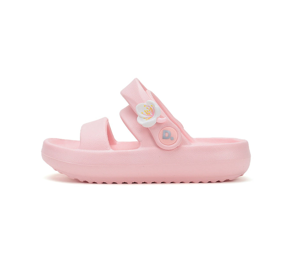 D.D.Step papuci fete deschisi  din cauciuc 26-31 Baby Pink