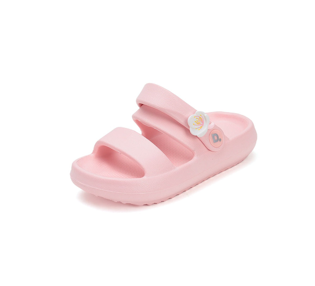 D.D.Step papuci fete deschisi  din cauciuc 26-31 Baby Pink