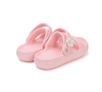 D.D.Step papuci fete deschisi  din cauciuc 26-31 Baby Pink