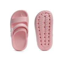 D.D.Step papuci fete deschisi  din cauciuc 26-31 Baby Pink