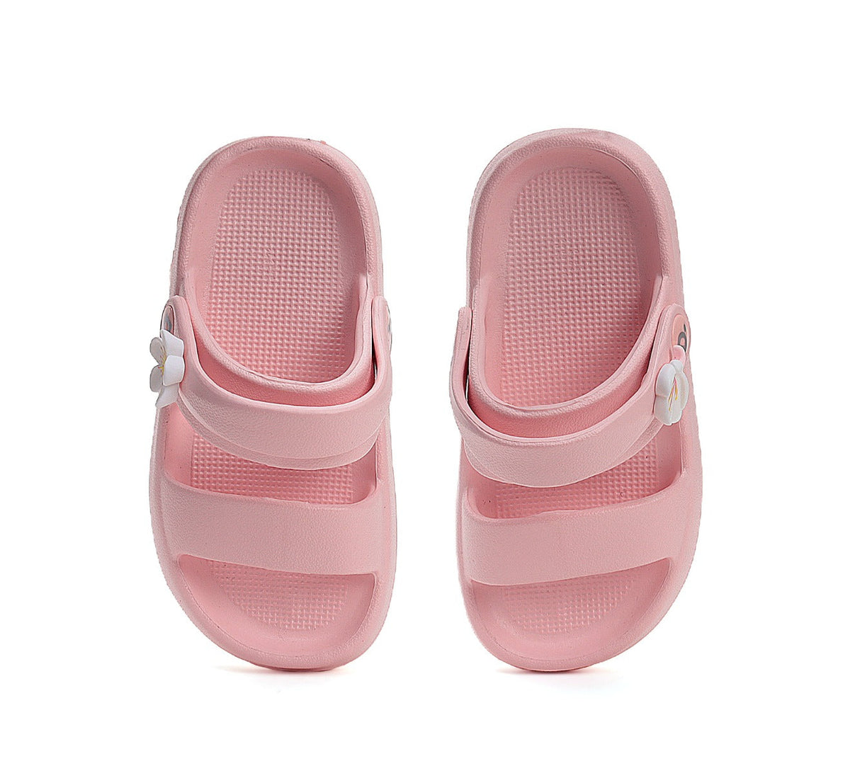 D.D.Step papuci fete deschisi  din cauciuc 26-31 Baby Pink