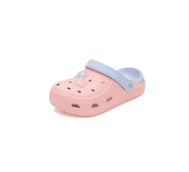 D.D.Step papuci fete din cauciuc 20-31 Baby Pink cu stelute