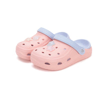 D.D.Step papuci fete din cauciuc 20-31 Baby Pink cu stelute