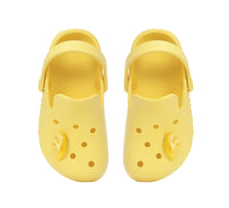 D.D.Step papuci fete din cauciuc tip sabot 22-33 Lemon cu banana