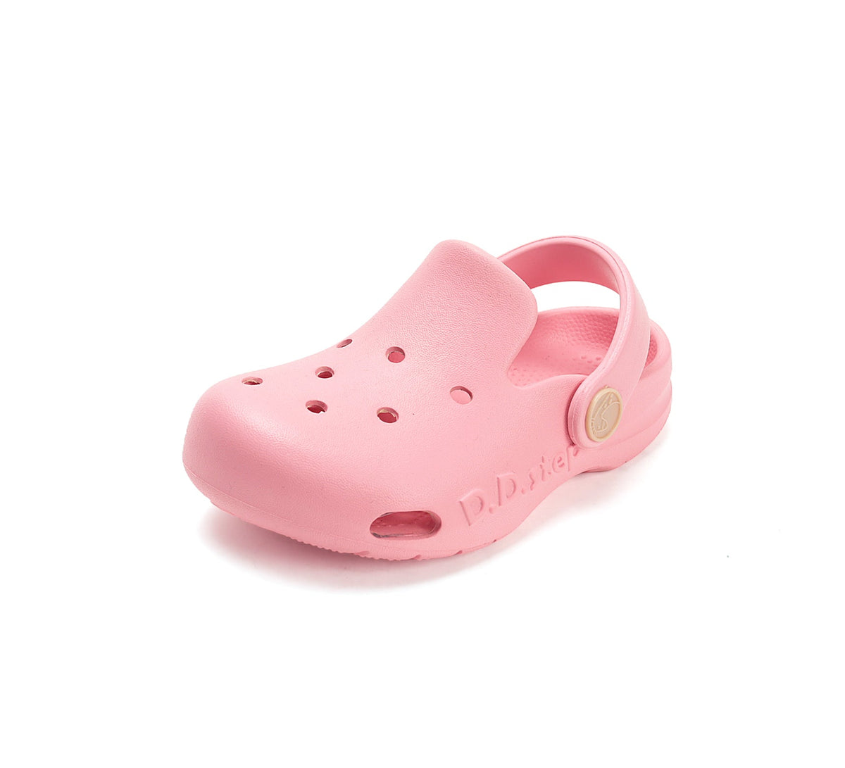 D.D.Step papuci fete din cauciuc tip sabot 22-33 Water Lily Pink