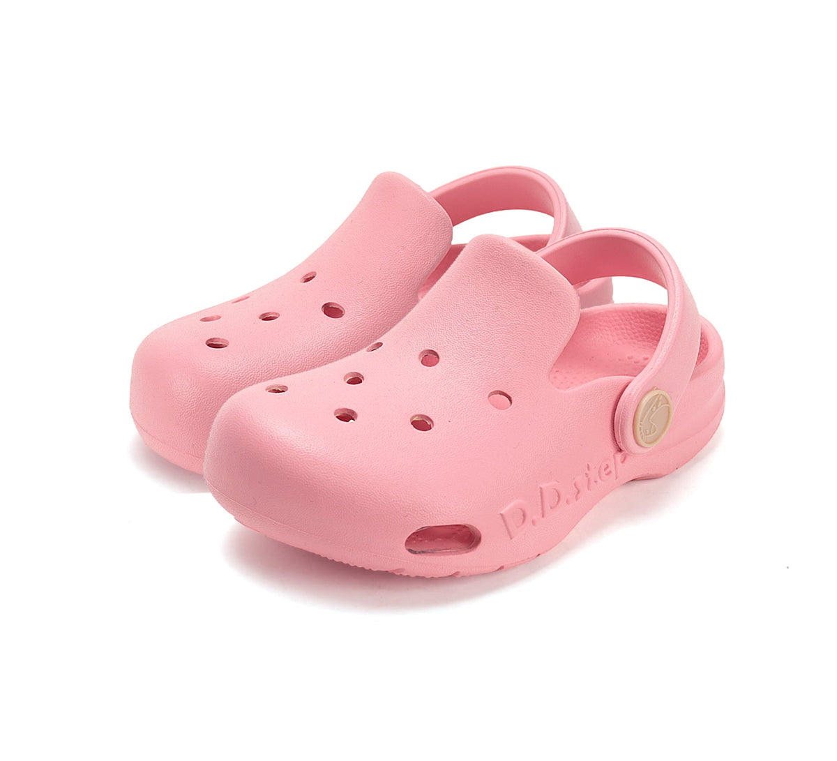 D.D.Step papuci fete din cauciuc tip sabot 22-33 Water Lily Pink Imagine principală a produsului