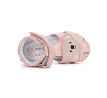 D.D.Step sandale fete 18-25 Baby Pink cu ursulet