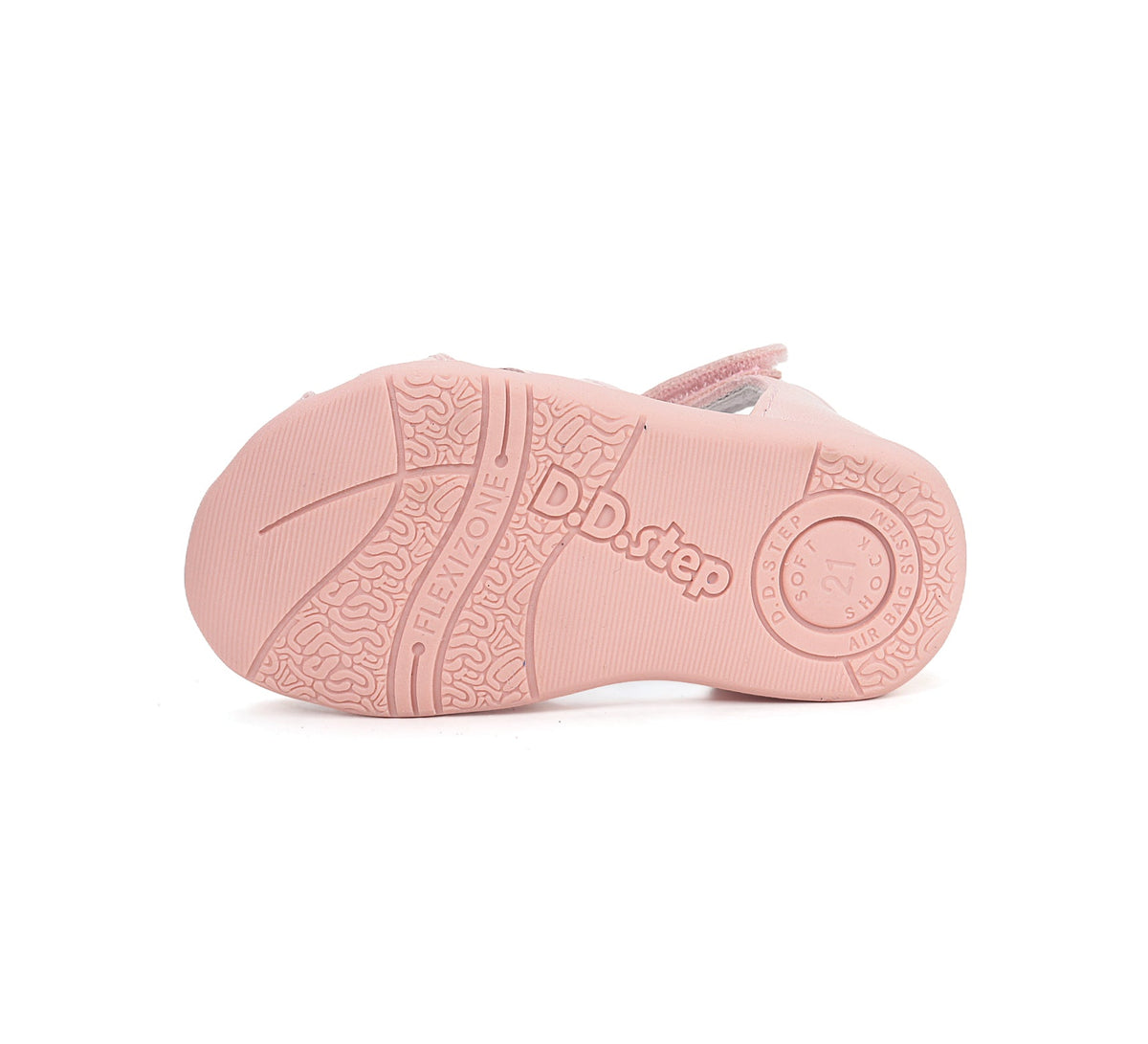 D.D.Step sandale fete 18-25 Baby Pink cu ursulet