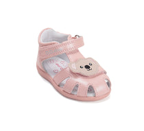 D.D.Step sandale fete 18-25 Baby Pink cu ursulet