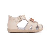D.D.Step sandale baieti 18-25 Cream cu catel