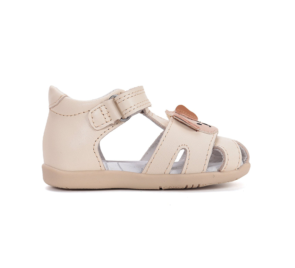 D.D.Step sandale baieti 18-25 Cream cu catel