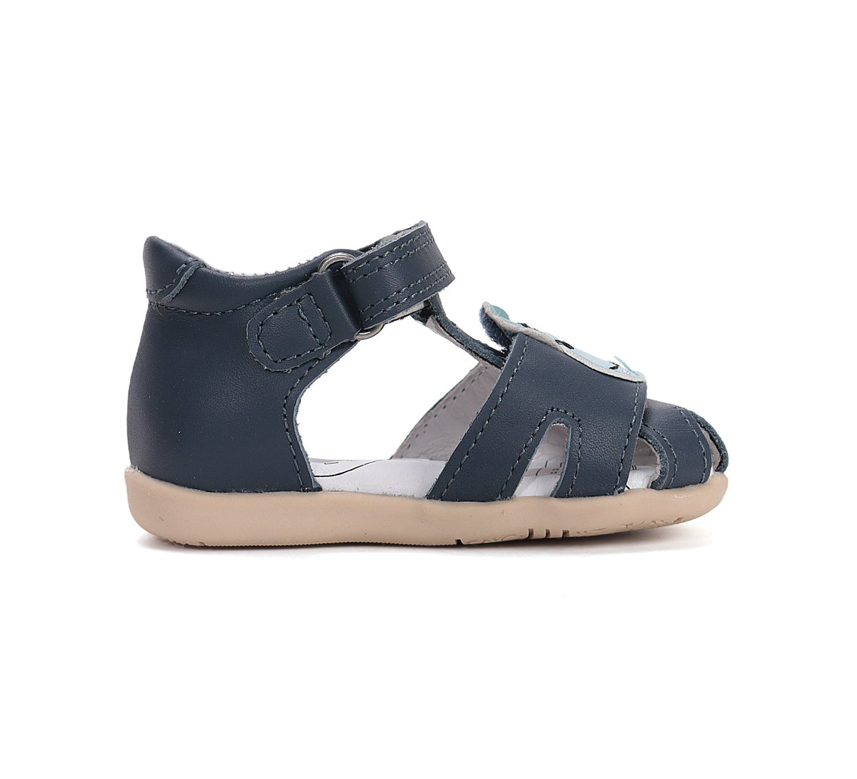 D.D.Step sandale baieti 18-25 Royal Blue cu hippo