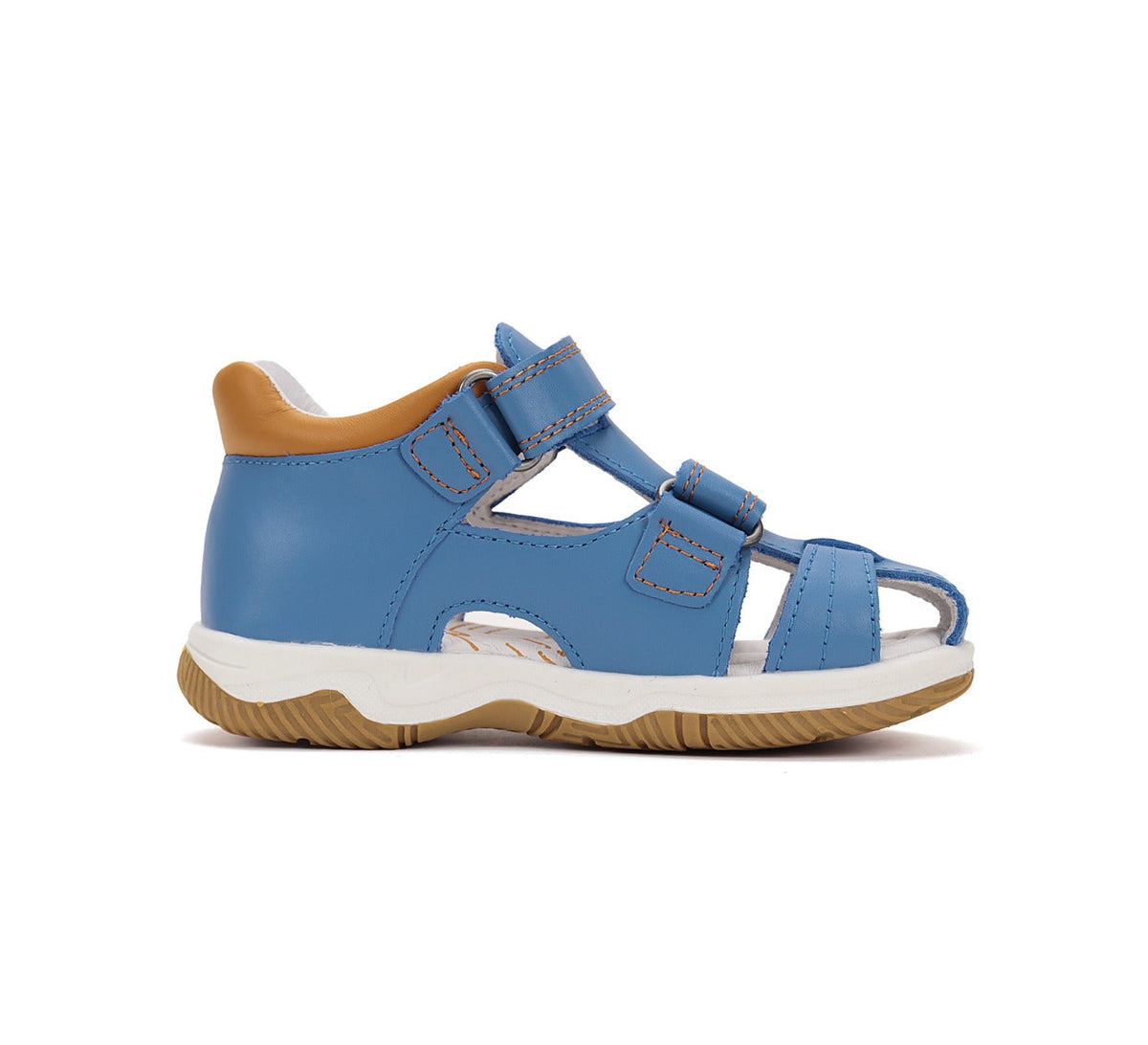 D.D.Step sandale baieti 19-24 Bermuda Blue cu caine