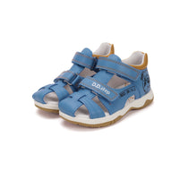 D.D.Step sandale baieti 19-24 Bermuda Blue cu caine