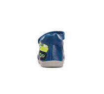 D.D.Step sandale baieti 19-24 Bermuda Blue cu excavator