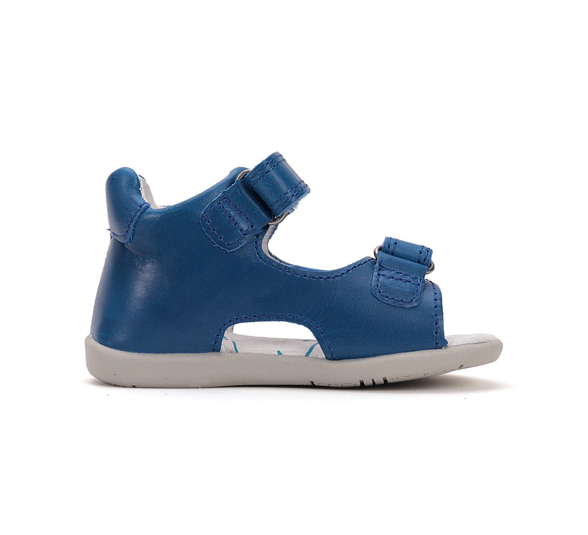 D.D.Step sandale baieti 19-24 Bermuda Blue cu excavator