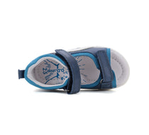 D.D.Step sandale baieti 19-24 Bermuda Blue cu stea